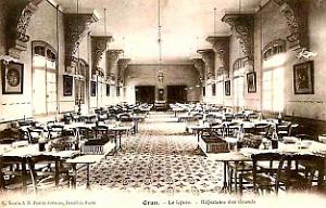 Oran - Lycee - Refectoire des Grands